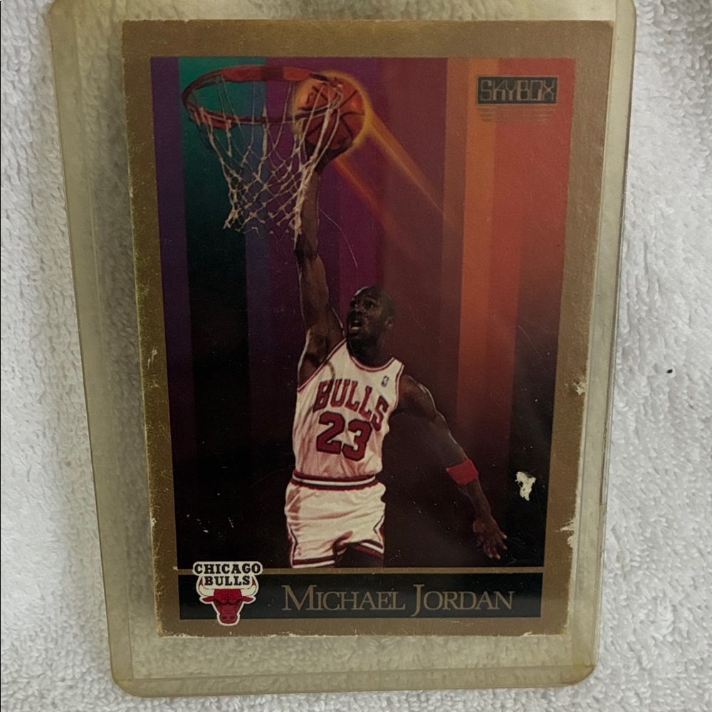 Michael Jordan Chicago Bulls Trading Card